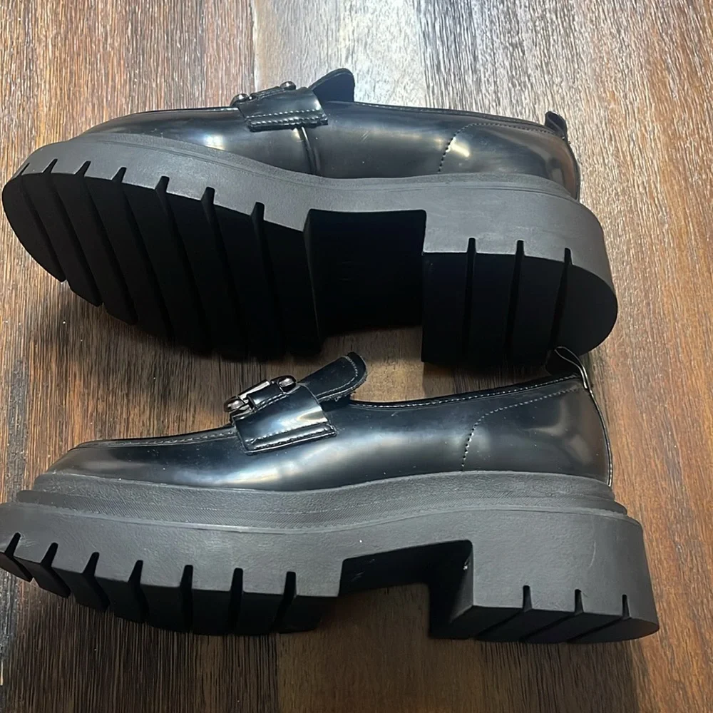 Steve Madden Platform Loafer Black Madden Girl Grunge Festival Punk Whimsigoth